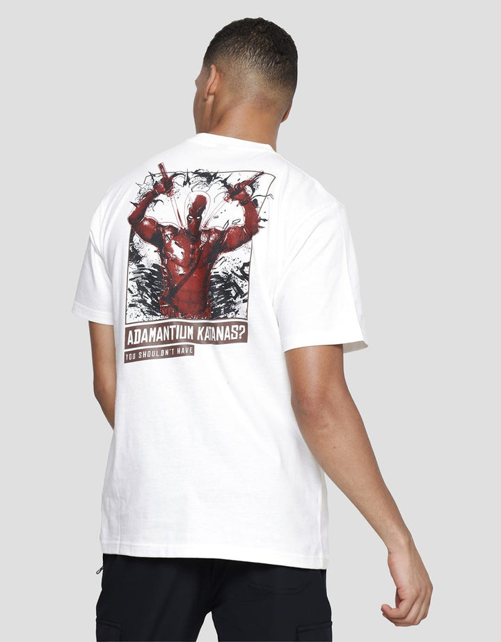Marvel Deadpool Adamantium Katanas Men's Short Sleeve T-Shirt