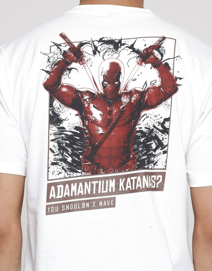 Marvel Deadpool Adamantium Katanas Men's Short Sleeve T-Shirt
