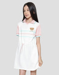 Aero Chenille Bear Midi Dress Anak Perempuan