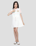 Aero Chenille Bear Midi Dress Anak Perempuan