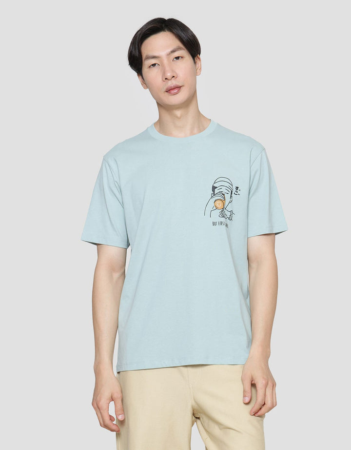 Suko Graphic Print Men's Casual T-Shirt