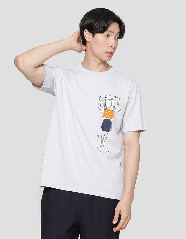 Suko Graphic Print Men's Casual T-Shirt