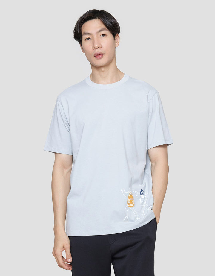 Suko Graphic Print Men's Casual T-Shirt