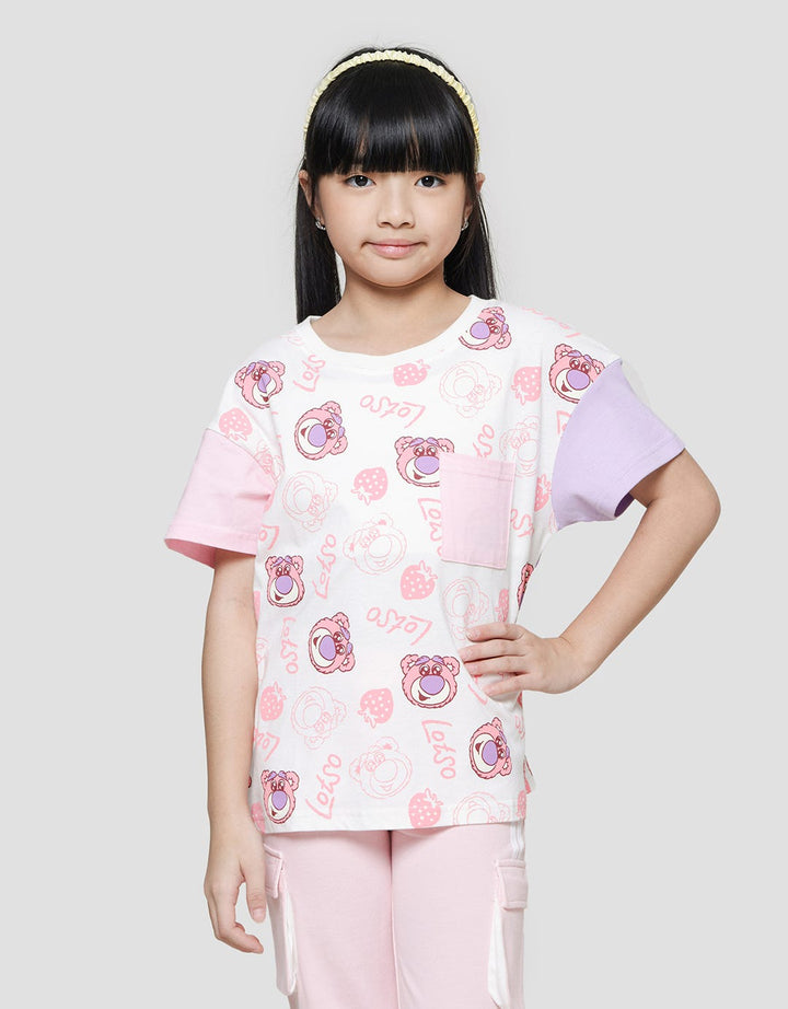 Disney Lotso Print Girls T-Shirt