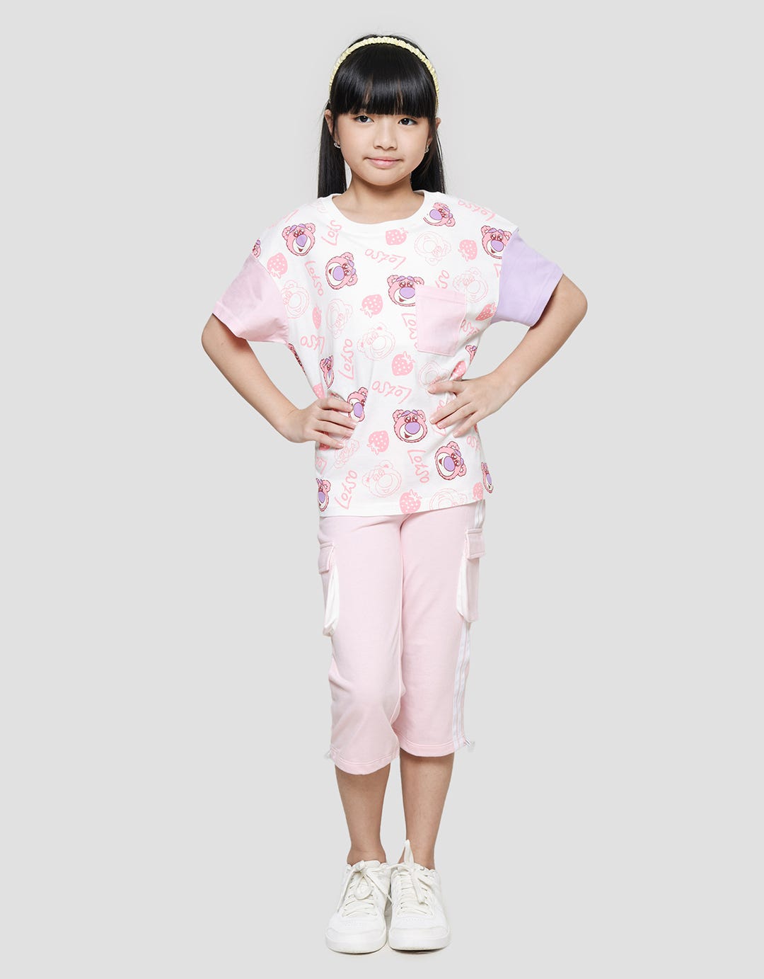 Disney Lotso Print Girls T-Shirt