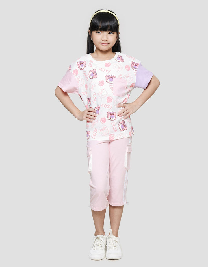 Disney Lotso Print Girls T-Shirt