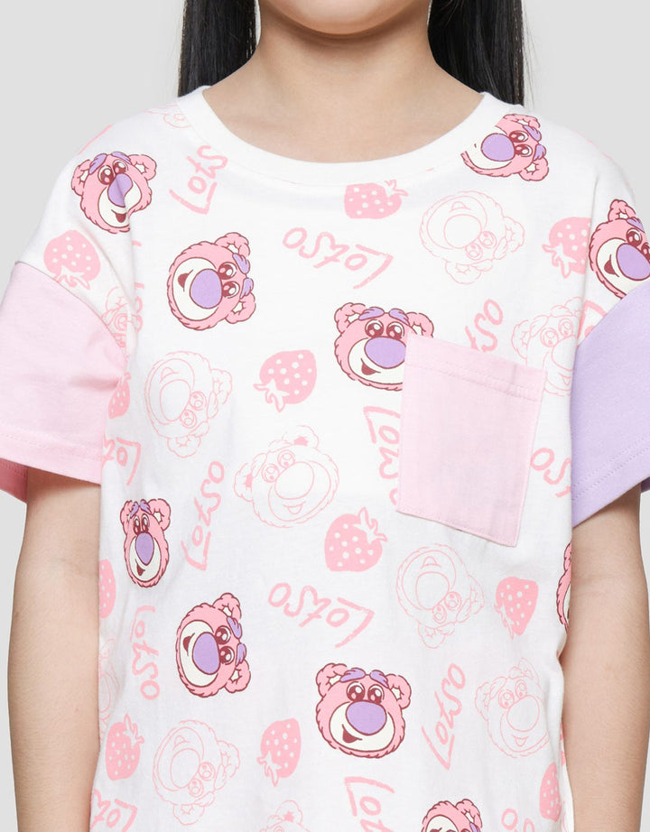 Disney Lotso Print Girls T-Shirt