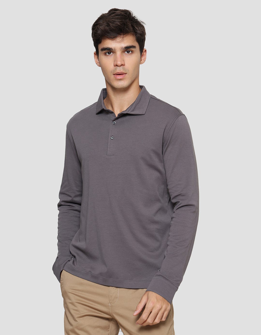 Cole Interlock Kaus Kerah Pria