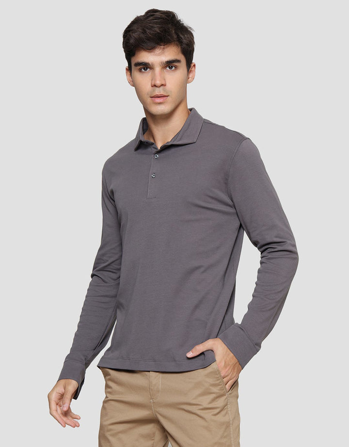 Cole Interlock Kaus Kerah Pria