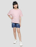 Nevada Oversize With Print Girls Short Sleeve T-Shirt