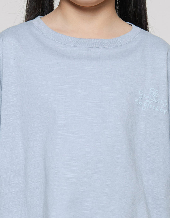 Nevada Oversize With Print Girls Short Sleeve T-Shirt