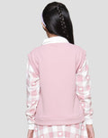 Nevada Look Alike Vest Collar Midi Dress Anak Perempuan