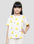Character Tweety Print Girls T-shirt
