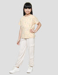 Character Tweety Outline Kaos Anak Perempuan