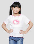 Character Rib Hello Kitty Kaos Lengan Pendek Anak Perempuan