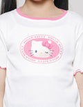 Character Rib Hello Kitty Kaos Lengan Pendek Anak Perempuan