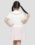 Character My Melody Midi Dress Lengan Pendek Anak Perempuan