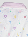 Little M Letter Print Midi Dress for Girls