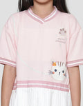 Little M Varsity Midi Dress Anak Perempuan