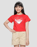 Little M Print 17 August Short Sleeve T-shirt for Girls