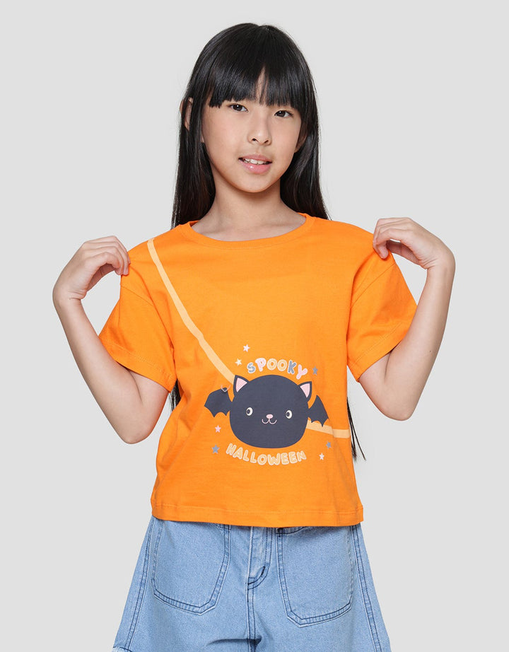 Little M Halloween 1 Kaos Anak Perempuan