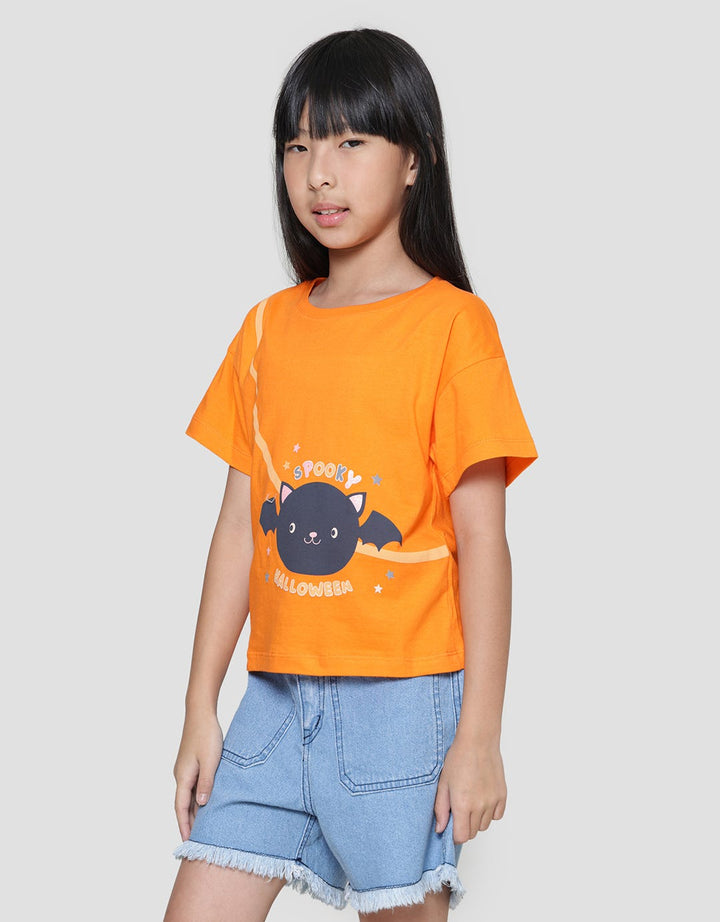 Little M Halloween 1 Kaos Anak Perempuan