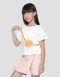 Little M Halloween 2 Kaos Anak Perempuan
