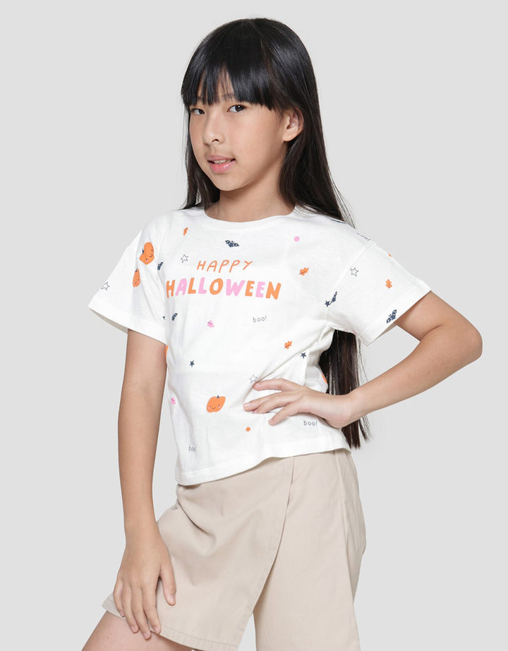 Little M Halloween 3 Kaos Anak Perempuan