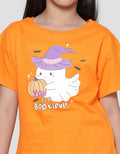 Little M Halloween 5 Kaos Anak Perempuan