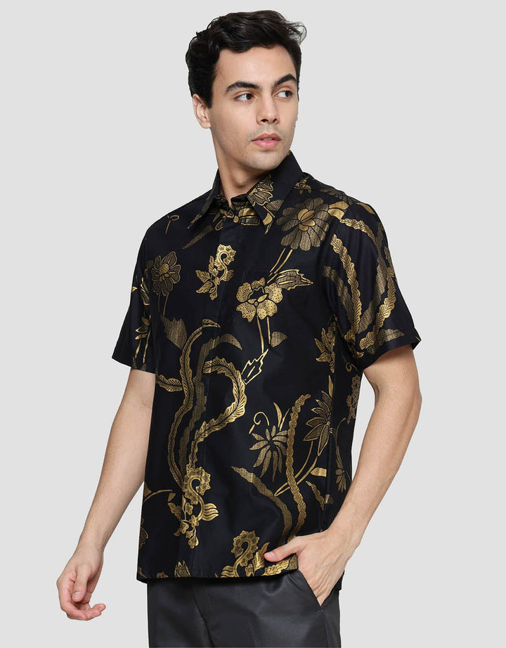 Arjuna Weda Body Fit Batik Motif 5 Hem Pria