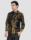 Arjuna Weda Body Fit Batik Motif 8 Kemeja Pria