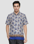 Arjuna Weda Body Fit Batik Motif 2 Hem Pria