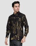 Arjuna Weda Body Fit Batik Motif 4 Men's Shirt