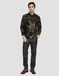 Arjuna Weda Body Fit Batik Motif 4 Men's Shirt