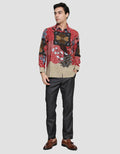 Arjuna Weda Regular Fit Batik 4 Hearts Men's Shirt