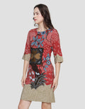 Arjuna Weda Sackdress Batik 4 Hati Wanita