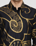 Arjuna Weda Body Fit Batik Motif 7 Men's Shirt