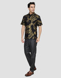 Arjuna Weda Hem Body Fit Batik Motif 3 Kemeja Batik Pria