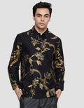 Arjuna Weda Body Fit Batik Motif 11 Men's Shirt