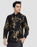 Arjuna Weda Body Fit Batik Motif 11 Men's Shirt