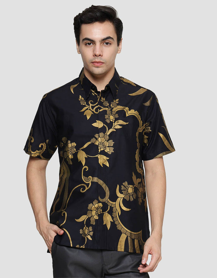 Arjuna Weda Body Fit Batik Motif 11 Hem Pria