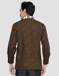 Arjuna Weda Body Fit Batik Mega Mendung Kemeja Pria