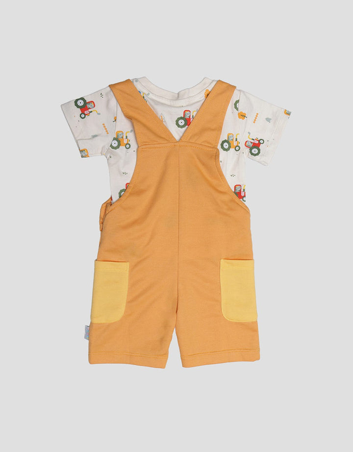 Pipiniko Worker Dino Me Overalls Boys