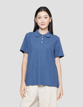 Connexion Pique Women's Collar T-Shirt