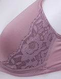 St. Yves Non Push Up Regular Bra Non Wire Lace Texture Wanita