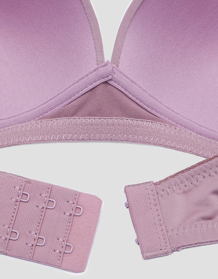 St. Yves Non Push Up Regular Bra Non Wire Lace Texture Wanita