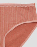 Nevada Mini Simple Lace With Rib Fabric Women's Panties