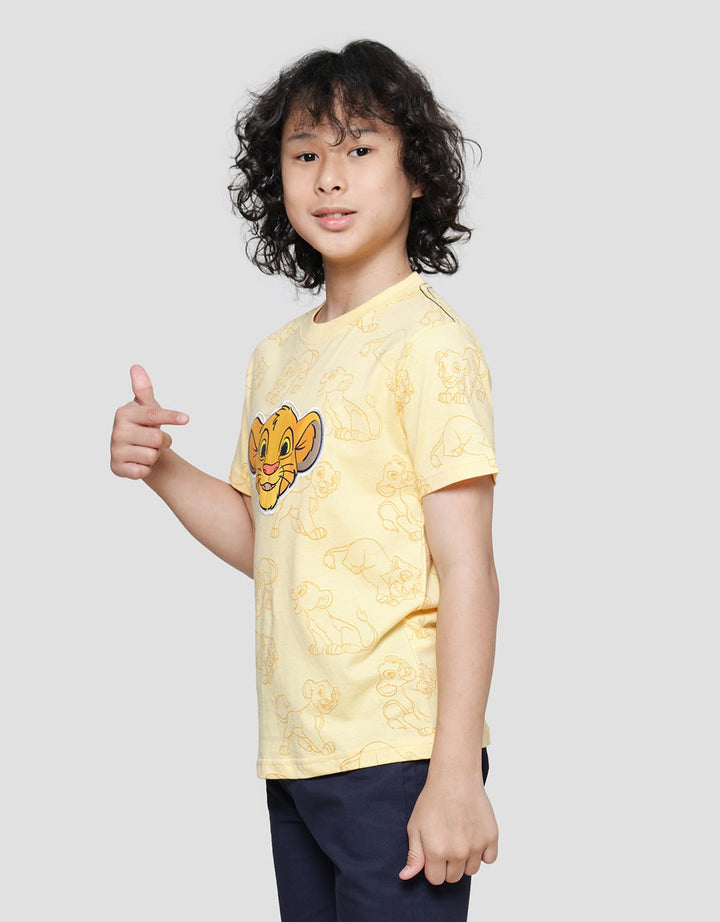 Disney Lion King Simba Puff Kaos Anak Laki-Laki