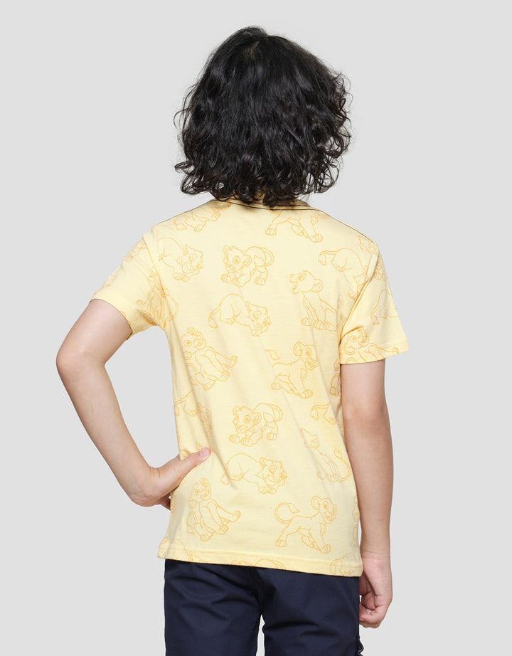 Disney Lion King Simba Puff Kaos Anak Laki-Laki