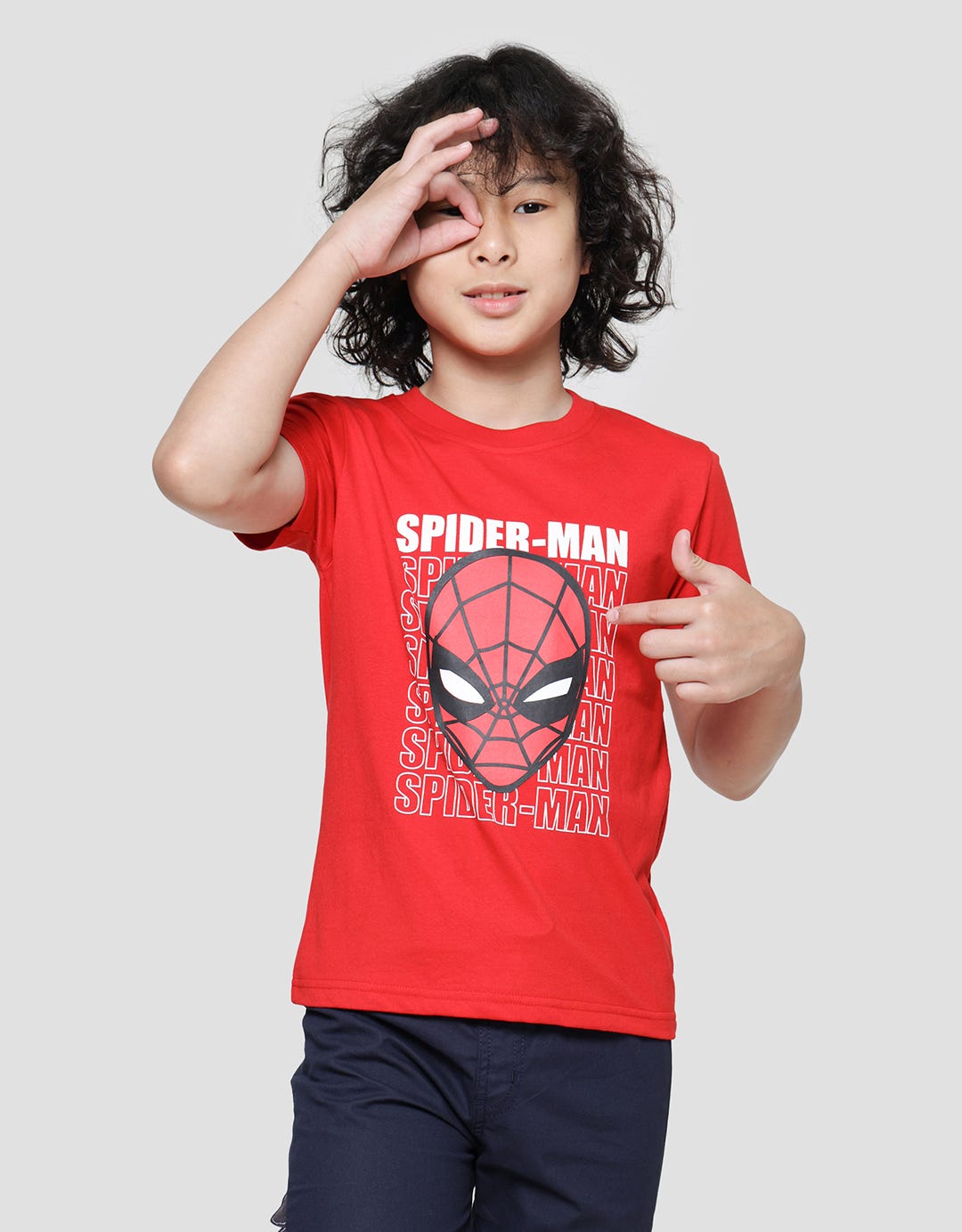 Marvel Spider Face Boys T-Shirt